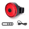 USB Rechargeable Bike Tail Light Rear Bicycle Light Cycling Safety Flashlight for MTB Mountain Bike Road Bike
