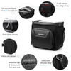 INBIKE Insulated Bike Handlebar Cooler Bag Waterproof Touch Screen Phone Pouch Bicycle Front Basket Reflective Cycling Handlebar Storage Bag