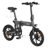 HIMO Z16 Folding Electric Bicycle 250W Motor 80km Range Max Speed 25km/h Removable Battery IPX7 Waterproof Smart Display Dual Disc Brake Global Version E-bike - Grey