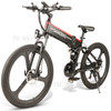 SAMEBIKE LO26 Folding Electric Moped Bicycle 26 Inch Portable Mountain Bike - Black