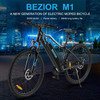 BEZIOR M1 27.5 Inches Adults Electric Bike E-Bikes with 280W 12.5AH Powerful Battery