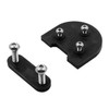 Scooter Spacer Compatible with Xiaomi Electric Scooters, Rear Fender Spacer Foot Spacer Bracket Kit - Black