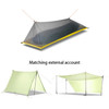 WIDESEA WSNZ-001-3 Breathable Anti Mosquito Net 3 Seasons Single Person Ultralight Mesh Inner Tent Outdoor Camping Tent, Black