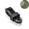 10Pcs/Set Awning Clamp Tent Trap Clip Tighten Lock Grip for Outdoor Camping Farming - Black