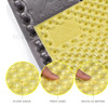 Ultralight Foam Mattress Camping Foam Sleeping Pad Waterproof Soft Mat Adults Picnic Yoga Mat - Yellow