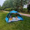 2 Person Pop-up Tent Automatic Instant Setup Family Cabin Tent Beach Leisure Net for Camping Hiking Traveling Mountaineering