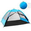 2 Person Pop-up Tent Automatic Instant Setup Family Cabin Tent Beach Leisure Net for Camping Hiking Traveling Mountaineering