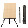 Portable Metal Triangular Easel Adjustable Tripod Display Stand for Poster Displaying Drawing and Paint