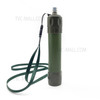 Outdoor Portable Flushable Water Filter Camping Hiking Climbing Water Purifier Emergency Survival Water Purification Straw