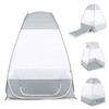 Camping Mosquito Net Portable Easy Set Up Family Tent Windproof Polyester Cabin Tent for Backyard Camping Hiking Traveling