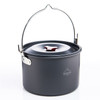 WIDESEA WSC-501 Portable 4-5 People Outdoor Cooking Pot 4L Camping Picnic Aluminum Hanging Pot (No FDA Certificate, BPA-free)