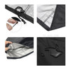 BBQ Cover 210D Waterproof Dustproof Cloth 85x40cm Outdoor Barbecue Stove Cover