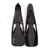 Whale Adult Flexible Comfort Swimming Fins Submersible Long Swimming Snorkeling Foot Profession Diving Fins Flippers Water Sports - Black/ML