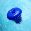 Float Cup Pool Spa Chlorine Tablet Float Dispenser Floater with Built-in F/C Display Thermometer