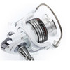 HC2000 6+1BB 5.2:1 Metal Spinning Fishing Reel with Aluminum Spool - White