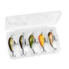 LIXADA 5pcs Fishing Lures Set Hard Body Lures with Treble Hook