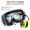 OBAOLAY H020 Double Layer Anti-fog UV400 Kids Ski Goggles Winter Windproof Children Skating Ski Glasses - Style A
