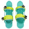 1 Pair Adult Ski Skates Ski-board Snowboard Shoes Adjustable Mini Sled Shoes Outdoor Winter Sports Skiing Shoes - Green