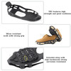 1 Pair 24-Teeth Ice Spikes Claws Ice Cleats Snow Traction Cleats Crampon for Walking on Snow and Ice - S