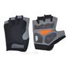 One Pair Half-Finger Gloves Mountain Bike Motorcycle Riding Off-Road Gloves - Black/Size: M