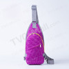 Outdoor Travel Sling Bag Satchel Chest Pack - Purple