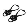 Ice Snow Ghat Non-Slip Walk Cleats Spikes Shoes Boots Grippers with Crampon for Hiking Skating Outdoors Sports