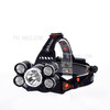 LED + T6 Strong Light Rechargeable Headlamp for Camping Fishing