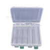 Double-layer Lure Box Fishing Gear Box Double-sided Fishing Accessories - Transparent / Size: L