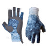 1 Pair Fishing Gloves Breathable Half Finger Gloves Non-Slip Gel Gloves for Cycling Camping Fishing Outdoor Sports - Blue/L
