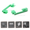 1 Pair of 360-degree Rotary Universal Holders Repairing Tool for Mobile Phone LCD Screen - Random Color