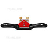 9 Inch Adjustable Spokeshave with Flat Base and Metal Blade Wood Working Hand Tool