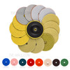 YUCLAM 13 Pcs 4 Inch Diamond Concrete Polishing Pads Set for Granite Stone Concrete Marble