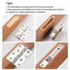 Wooden Door Hinge Hole Opener Hinge Positioning Slotter Multifunctional Hinge Lock Guide Plate Hole Opener with Spanner Bottom Cutter for Woodworking