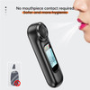 Portable Alcohol Tester High Accuracy Breathalyzer Non-Contacting Alcohol Detector with Digital LED Screen Alarm Function