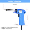 Double Power Electric Soldering Iron High Hardness Gun Type Electric Soldering Iron Power Soldering Iron Gun 40W/80W Adjustable