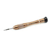 Professional 0.8x25mm Pentalobe Screwdriver Non-slip Handle Repair Tool - Rose Gold Color