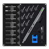 KING'SDUN KS-882040 38Pcs Electric Repair Tool Kit Portable Mini Screwdriver Set with 23 Bits, 8 High-Speed Steel Bits, 2 Polished Bits