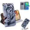 Tiger Pattern Coloured Drawing Horizontal Flip Leather Case for Huawei Mate 20 Pro, with Holder & Card Slots & Wallet