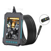 P40 5m Hard Wire 4.3 inch Screen HD 1080P Dual Lens Adjustable Brightness 9-LED Industrial Endoscope Waterproof Inspection Camera - Blackish Green