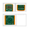BEST BST-9205M LCD Digital Multimeter Handheld AC/DC Tester Device - Green + Orange