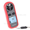 WT816 Portable Digital Anemometer Thermometer Handheld Mini Wind Speed Temperature Gauge Air Flow Speed Meter with LED Display