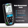 MESTEK S6 Multifunction Distance Meter Laser Measure Meter 50m/164ft Digital Screen Portable Area Volume Measure Tool