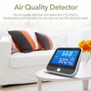 DM306D Multi-functional Portable Air Quality Analyzer Digital Common Display Screen CO2 PM2.5 Temperature Humidity Detector Monitor Infrared NDIR Detector High Accuracy USB Charging  Detection Tools