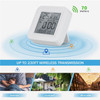 WiFi Room Thermometer Hygrometer LCD Digital Thermo-Hygrometer Humidity Monitor with Calendar