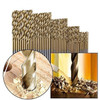 60PCS/Pack High Speed HSS Plating Titanium Twist Drill Bit Set Metric System 1.0-3.5mm