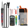 ANENG SL103 16Pcs 60W Intelligent Constant Temperature Electric Soldering Iron Kit with LCD Display - US Plug