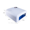 BST-818 Finger UV LED Gel Lamp Nail Dryer Electric Led Nail UV Lamp 220V - EU Plug