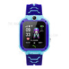Q12 Kids Smart Watch LBS Anti-lost Multifunction Children Digital Wristwatch Watch Phone - Blue