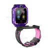 TZ6F Children GPS WiFi LBS Location Tracker Voice Chat Dual Camera SOS Call 360° Rotatable Smart Watch - Purple