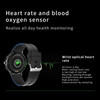 1.28 Inch Smart Watch Fitness Tracker IP68 Waterproof Sport Watch Heart Rate & Blood Pressure Monitor Full Touch Screen Watch with Silicone Strap Period Management - Blue